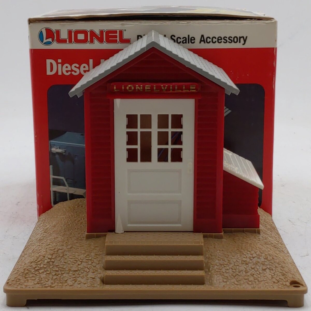 Lionel 6-2127 O Lionelville Assembled Battery Operated Diesel Horn Shed EX/Box