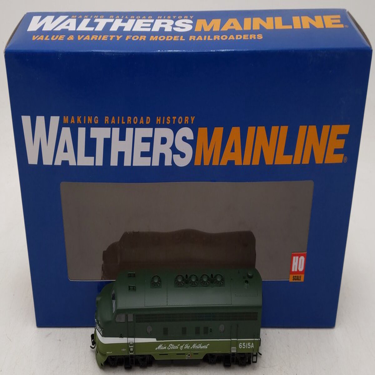 Walthers 910-19978 HO NP EMD F7 A Diesel Locomotive w/ ESU Sound & DCC #6515A EX/Box