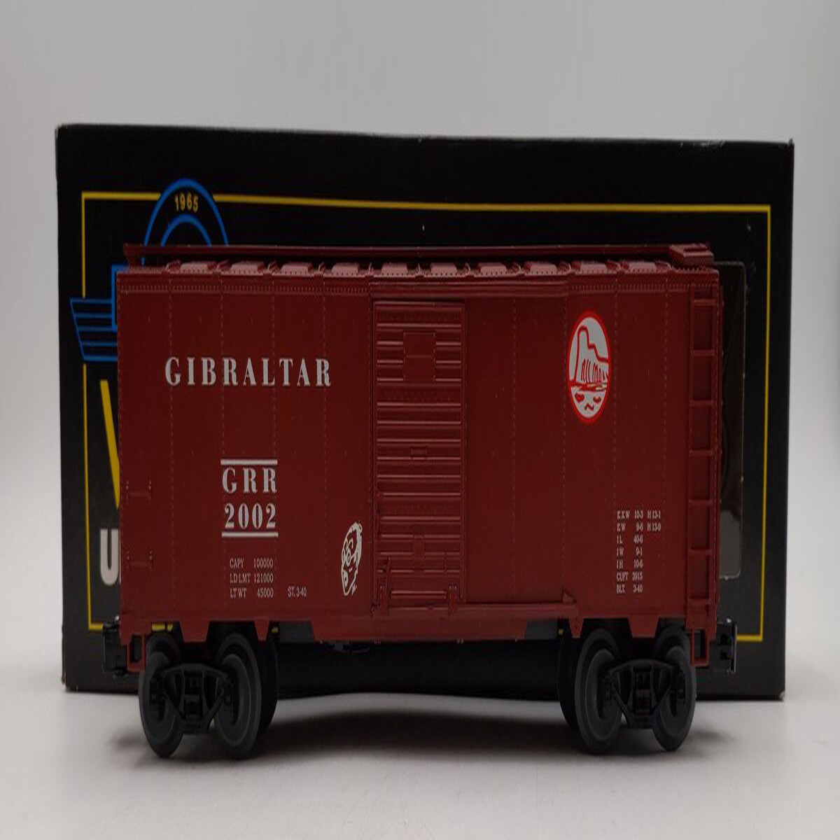 Weaver O Gauge Gibraltar Steel Side Boxcar #2002 LN/Box