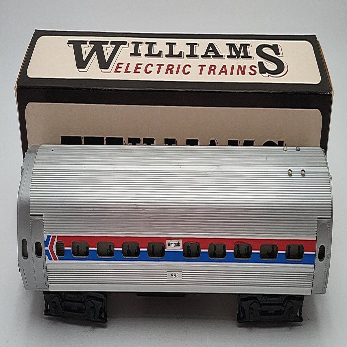 Williams 2883 O Gauge Amtrak 72' Streamlined Diner Car EX/Box