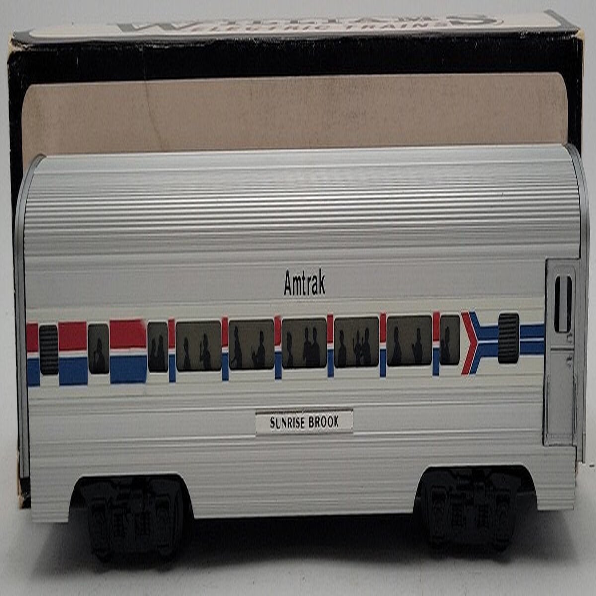 Williams O Gauge Amtrak "Sunrise Brook" Passenger Car EX/Box