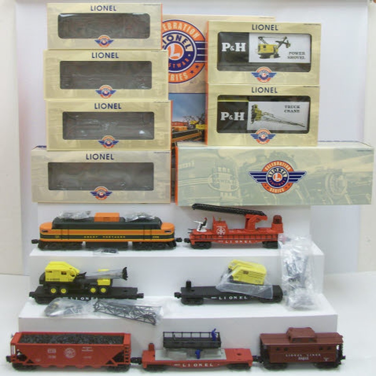 Lionel 6-31753 PWC 2551W O Gauge Great Northern Diesel Freight Train Set NIB
