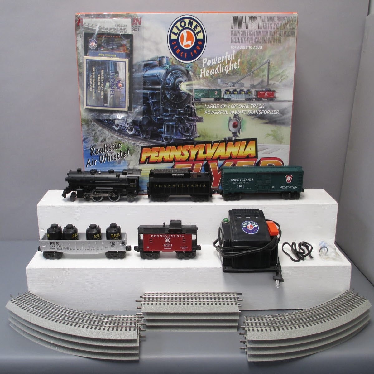 Lionel 6-31936 O Gauge Pennsylvania Flyer Steam Train Set NIB
