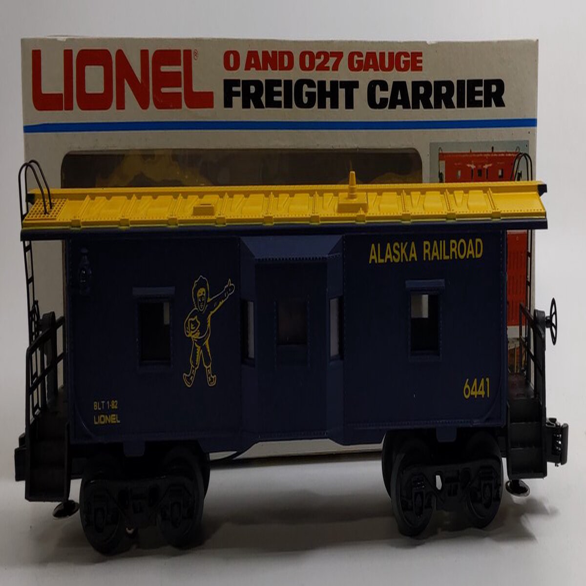 Lionel 6-6441 O Gauge Alaska Railroad Bay Window Caboose LN/Box