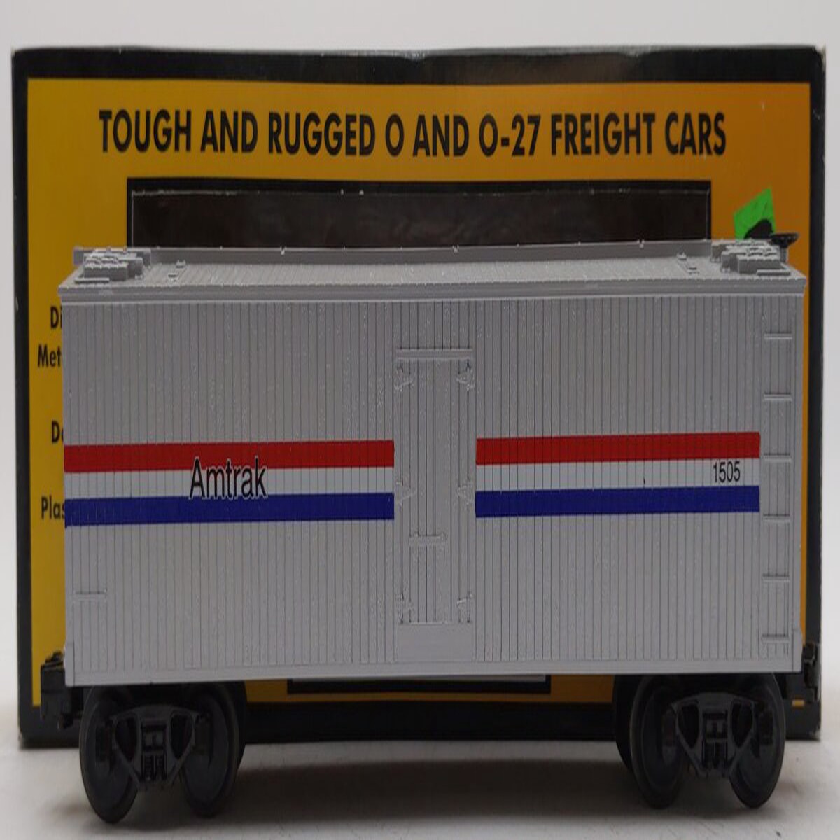 MTH 30-7811 O Amtrak RailKing 40' Woodsided Reefer Car #1505 LN/Box