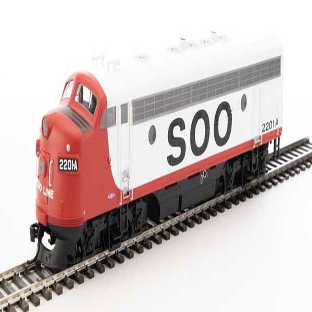 Walthers 910-19980 HO SOO EMD F7 A Diesel Locomotive w/ Sound & DCC MT/Box