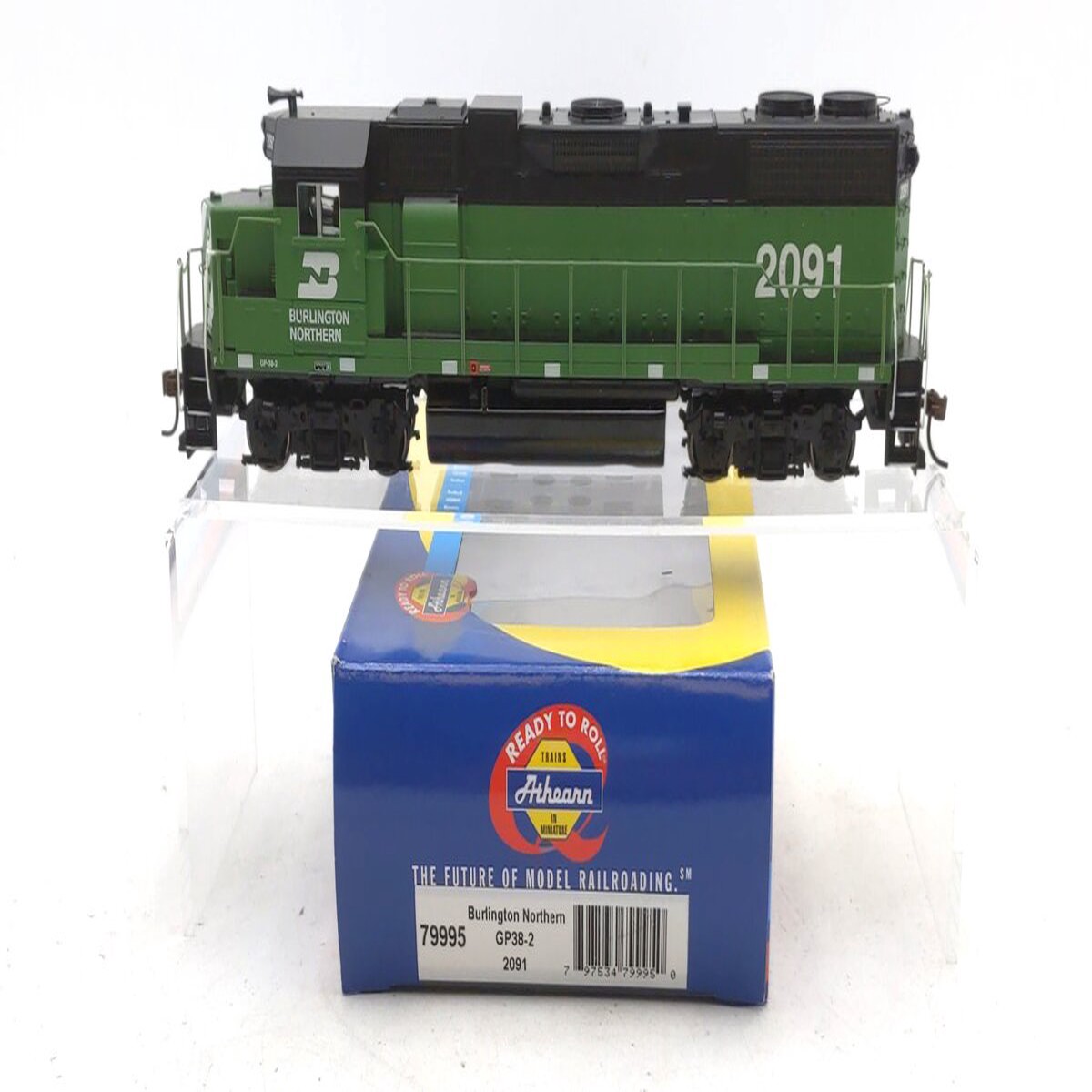 Athearn 79995 HO Scale Burlington Northern GP38-2 Diesel Locomotive #2091 LN/Box