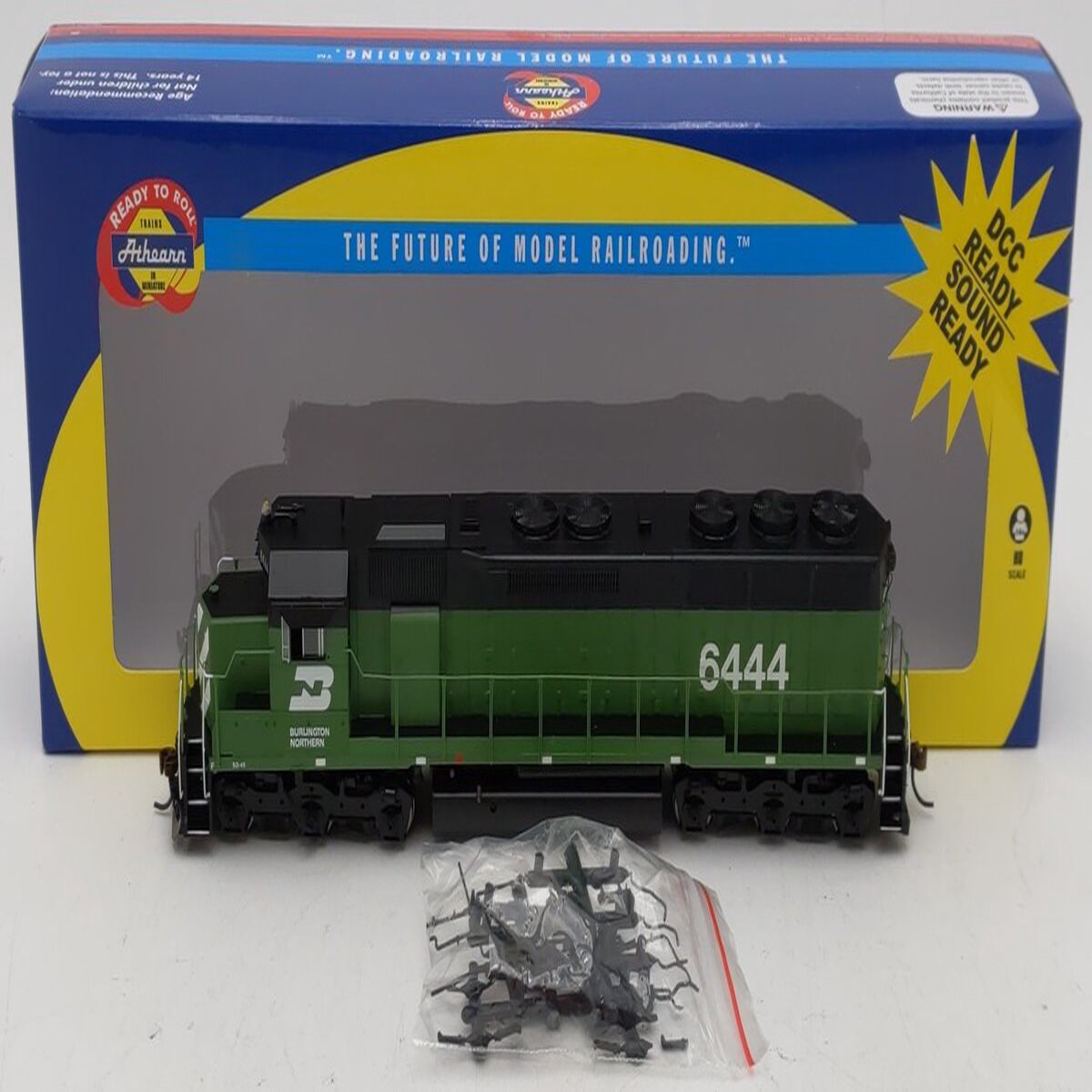 Athearn 98045 HO Scale Burlington Northern SD45 Diesel Locomotive #6444 LN/Box