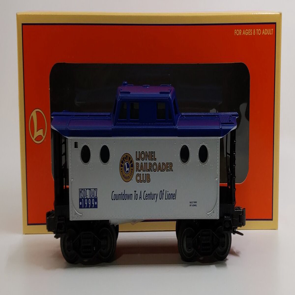 Lionel 6-19774 O Railroader Club 1999 N5C Lighted Porthole Caboose LN/Box
