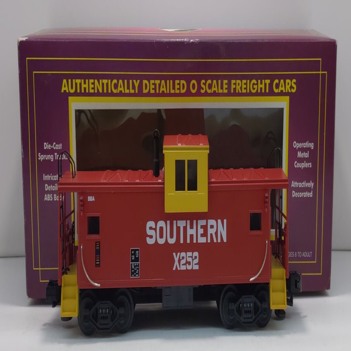 MTH 20-91009 O Gauge Southern Extended Vision Caboose #X252 LN/Box