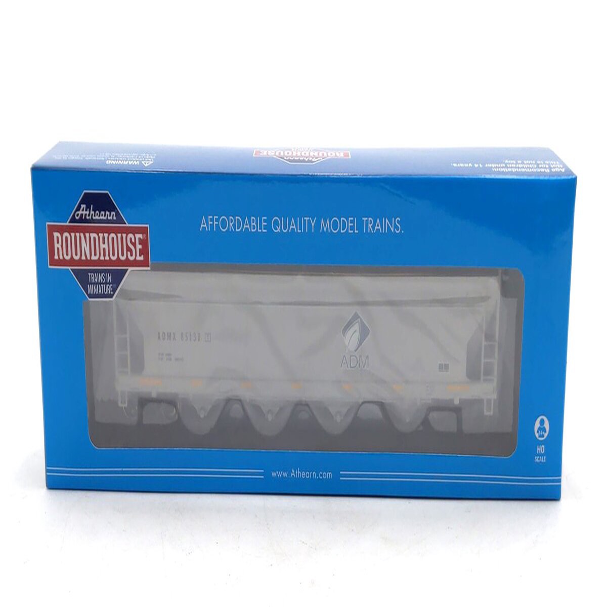 Athearn 14620 HO Scale ADM Centerflow Hopper #85138 LN/Box