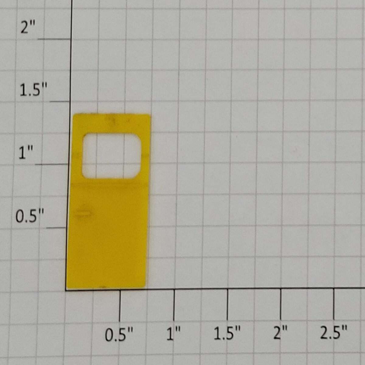 Lionel 29485-133 O Gauge P & H Power Shovel Cab 5/8" Yellow Left Hand Rear Door
