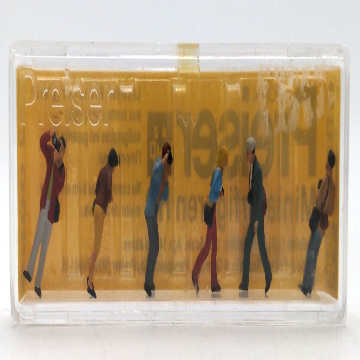 Preiser 10089 HO Scale Leisure Photographers Figures (Fotografen) (Set of 6)