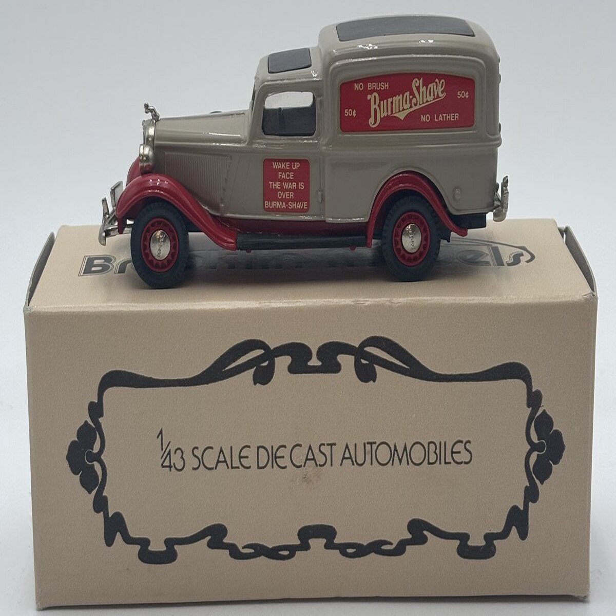 Brooklin Models 16 1:43 Scale Diecast Burma Shave 1936 Dodge Van