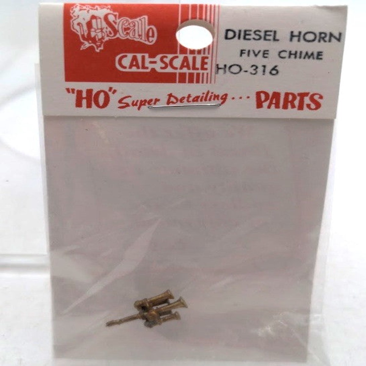 Cal Scale HO316 HO Scale Nathan Diesel Air Horn Five Chime Brass Casting