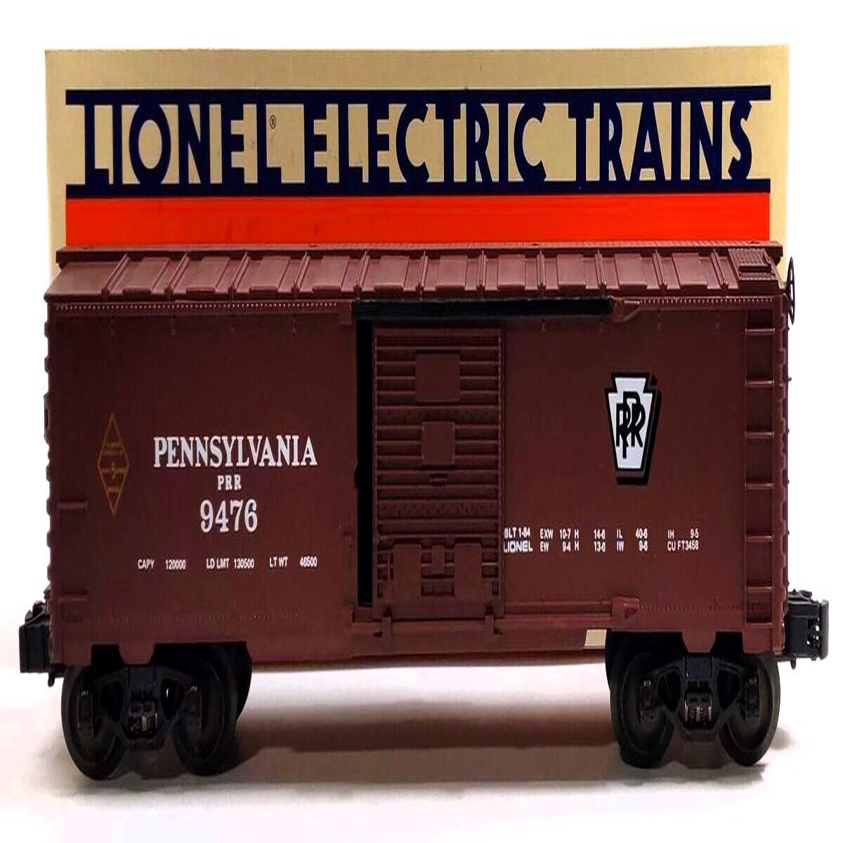 Lionel 6-9476 O Gauge Pennsylvania Railroad Single Door Boxcar #9476 LN/Box