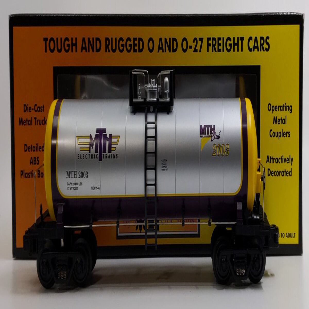 MTH 30-7380 O Gauge MTH RRC 2003 Single Dome Tank Car LN/Box