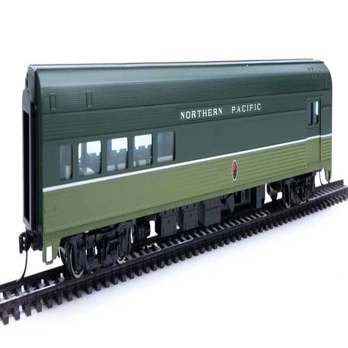 Walthers 910-30068 HO Northern Pacific 85' Budd Baggage-Lounge RTR LN/Box
