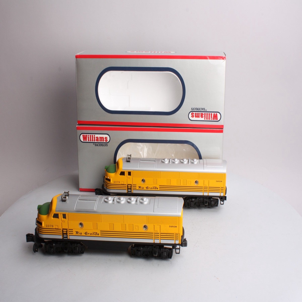 Williams 20187 "O" Rio Grande F-3 A-A Powered & Dummy Locomotive Set NIB