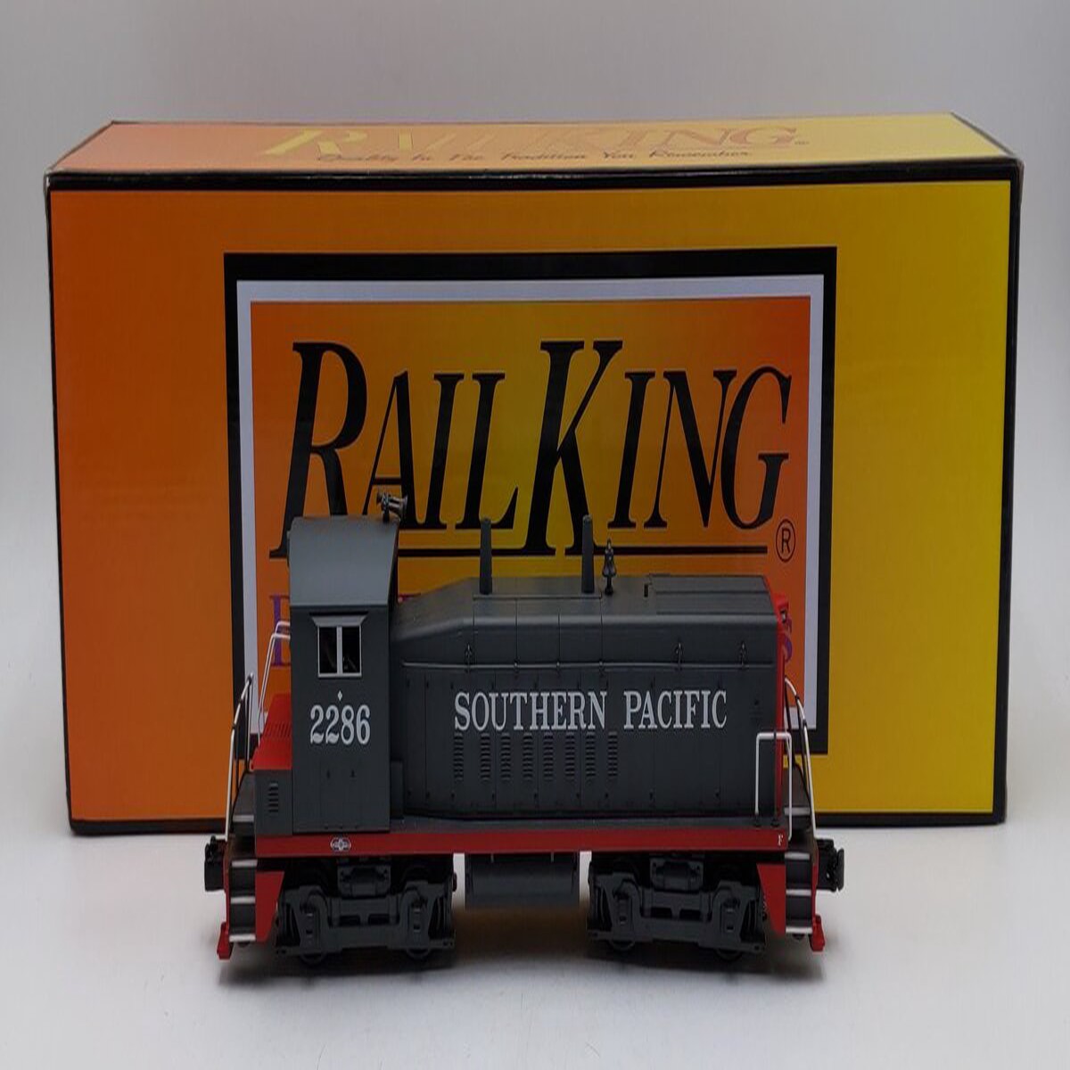 MTH 30-21017-1 O Southern Pacific SW1200 Switcher Diesel Locomotive #2286 w/ PS3 LN/Box