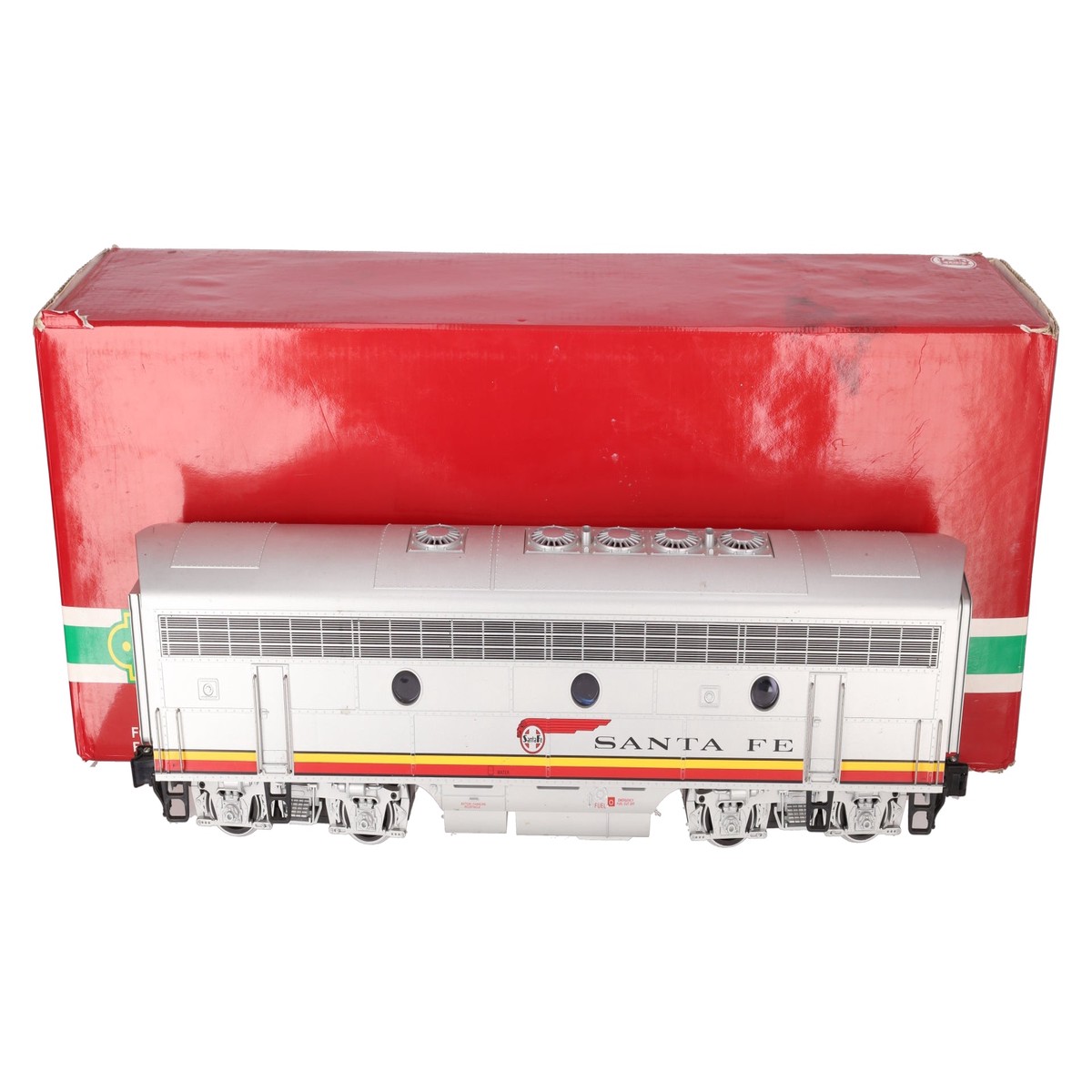 LGB 20582 G Scale Santa Fe F7 Non-Powered Diesel B-Unit with Sound EX/Box