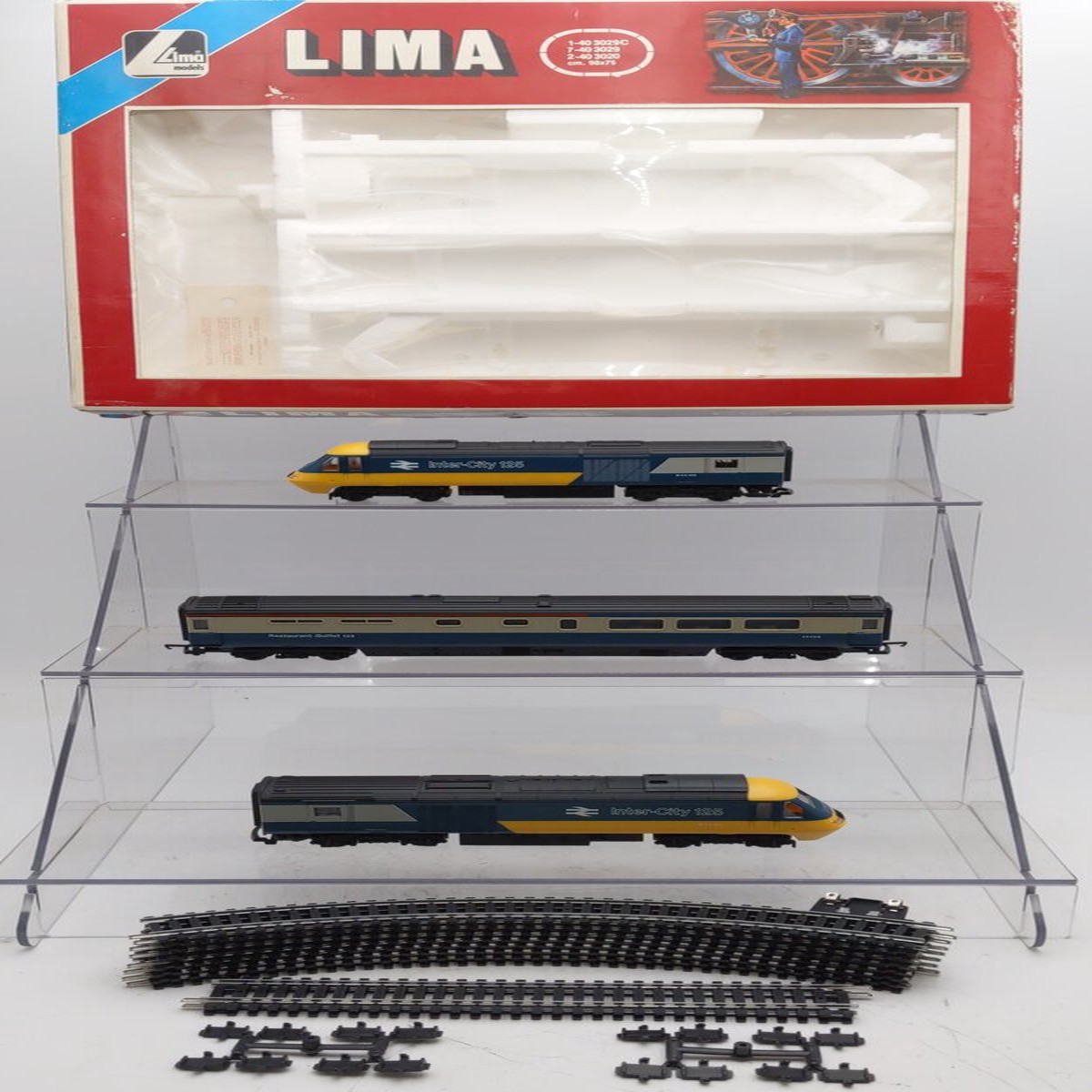 Lima 125 OO Scale Intercity Swallow Grey (Set of 3) EX/Box