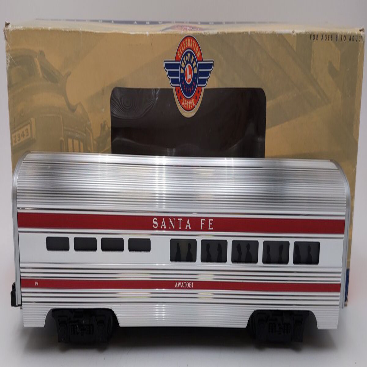 Lionel 6-25449 O Gauge Santa Fe Super Chief "Awatobi" Stationsounds Diner Car EX/Box