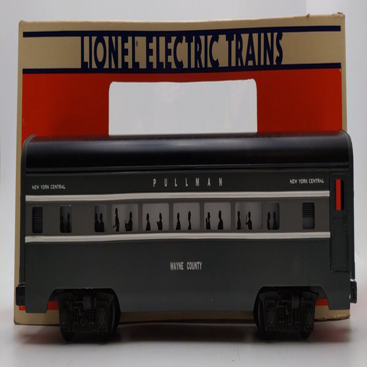 Lionel 6-9597 O New York Central "Wayne County" Aluminum Coach Car VG/Box