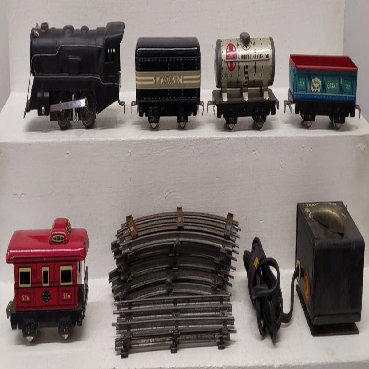 Marx 8994 Vintage O Gauge Steam Freight Set