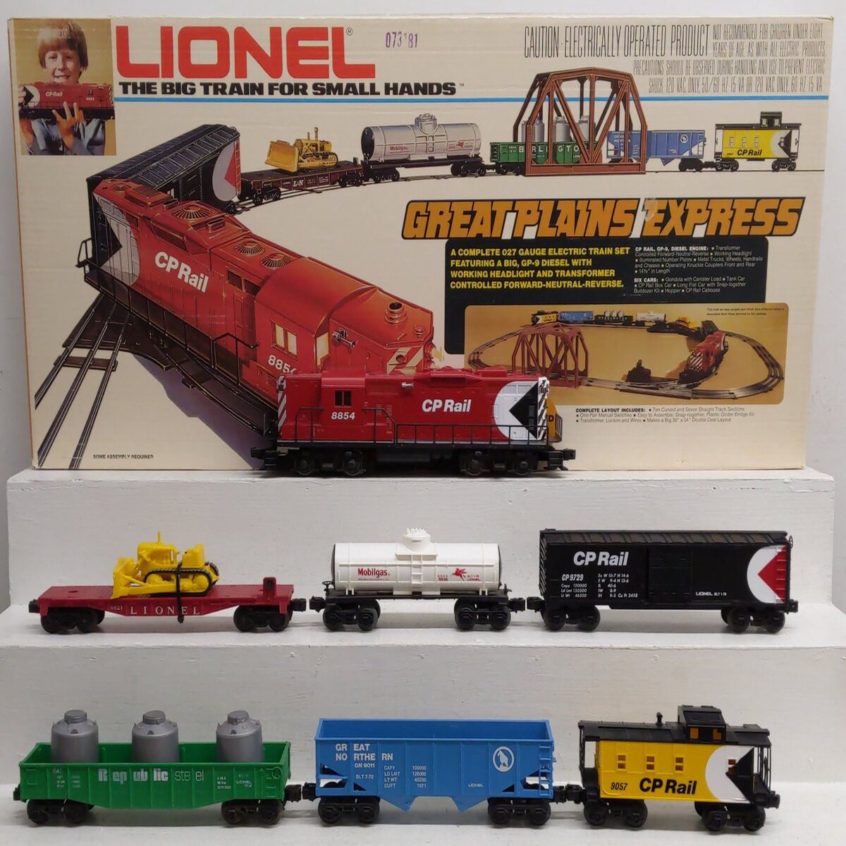 Lionel 6-1866 O Gauge The Great Plains Express Diesel Locomotive Set EX/Box