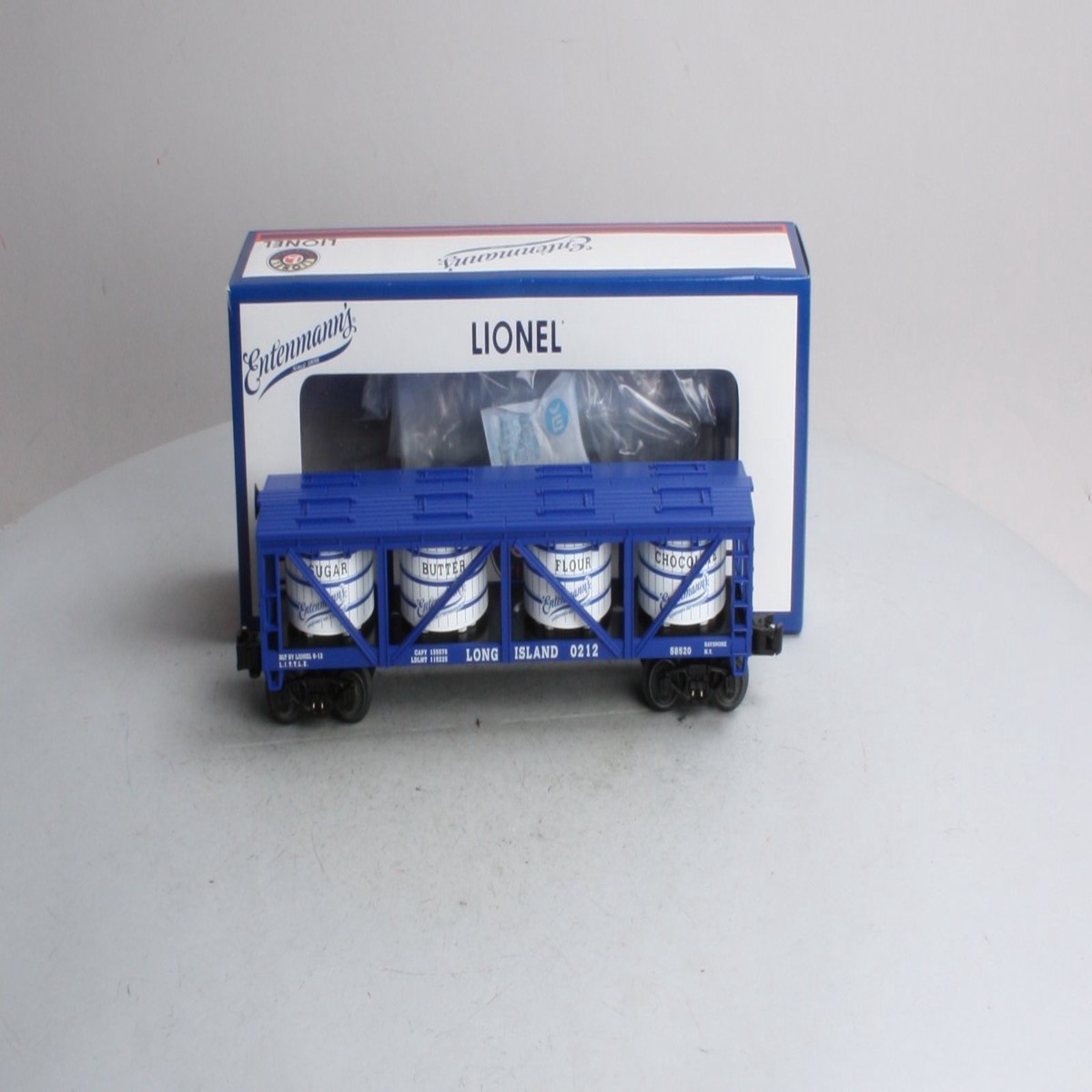 Lionel 6-58520 O Gauge Entenmann's Long Island Vat Car #0212 LN/Box