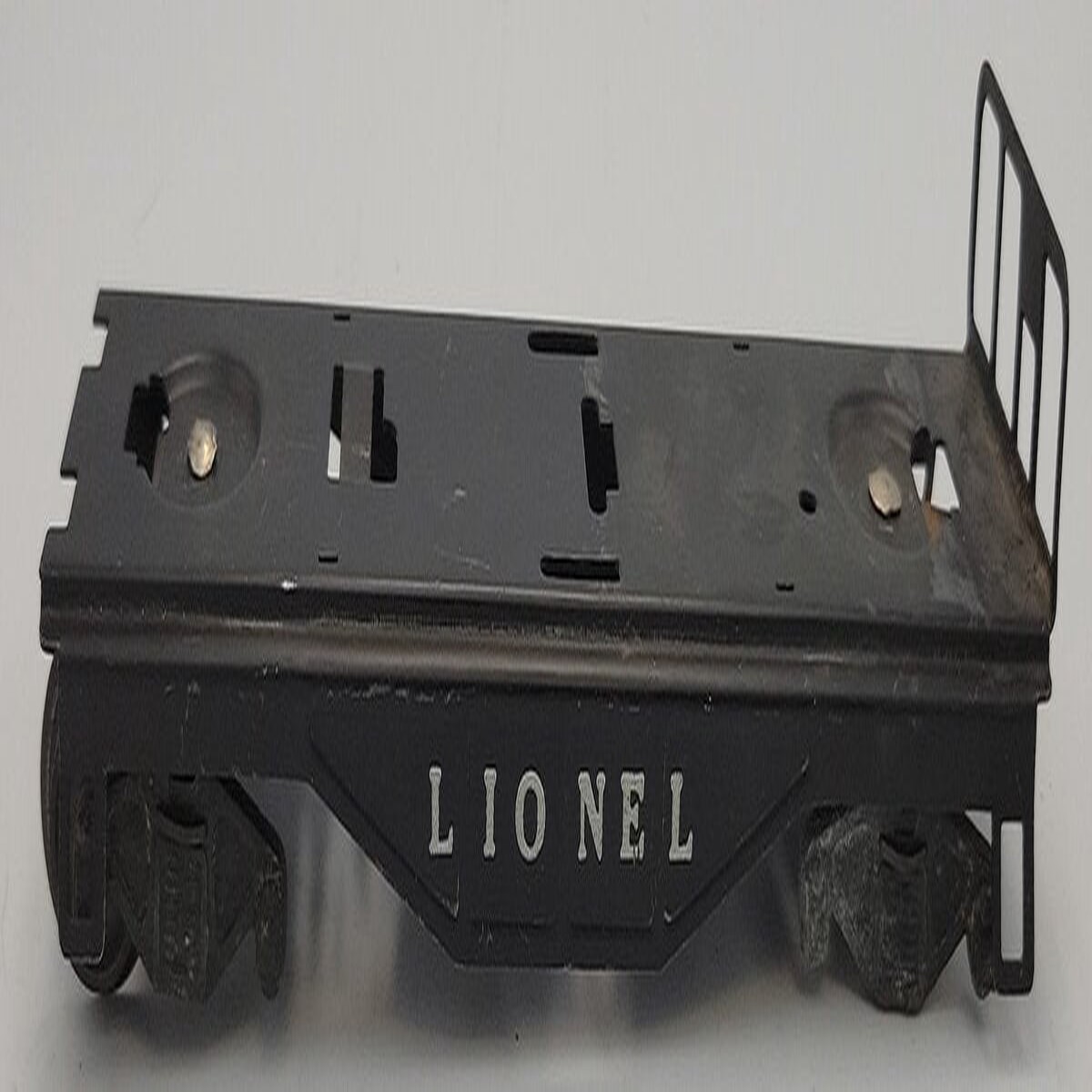 Lionel 6119-4 O Gauge Black Metal Caboose Frame with Truck Frames
