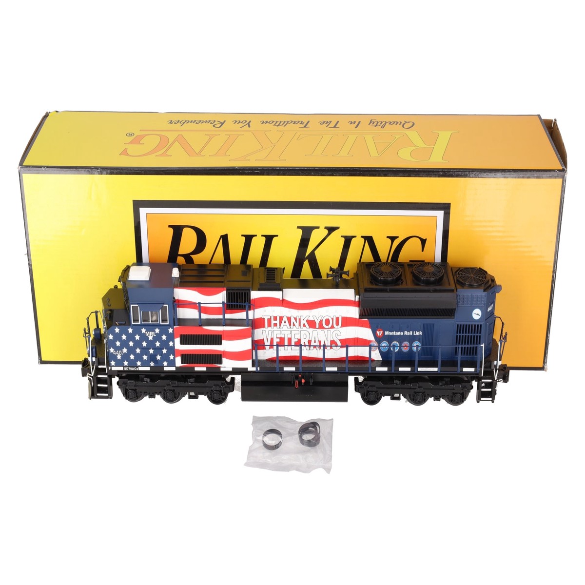 MTH 30-20822-1e O Montana Rail Link SD70ACe Imperial Diesel Locomotive w/ PS 3.0 LN/Box