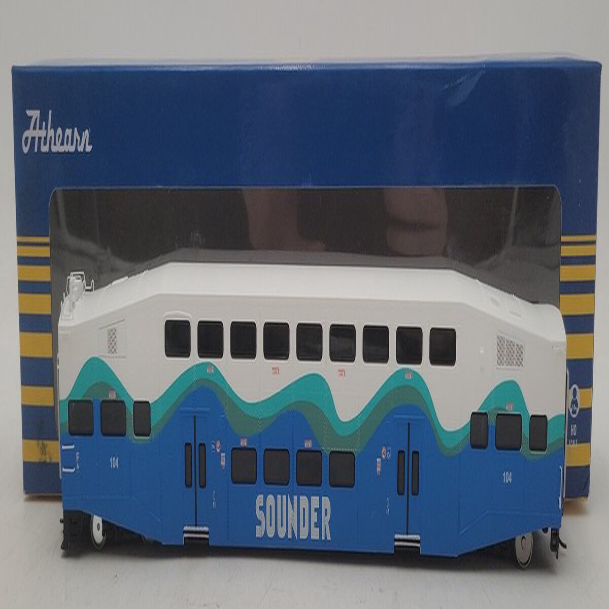 Athearn 29710 HO Scale Sounder Bombardier Control Car #104 LN/Box