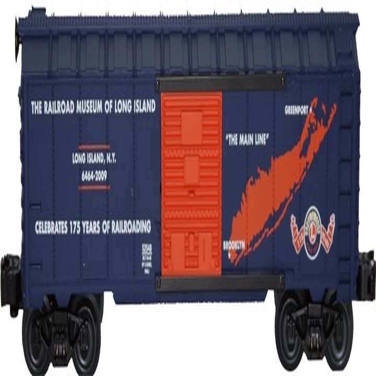 Lionel 6-52548 O Railroad Museum of Long Island Boxcar #6464-2009 NIB
