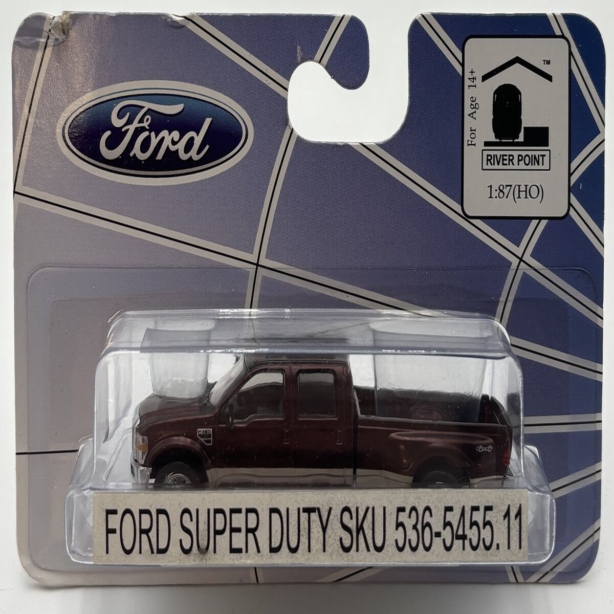River Point Station 536-5455.11 HO Bronze/Tan Ford Super Duty Truck