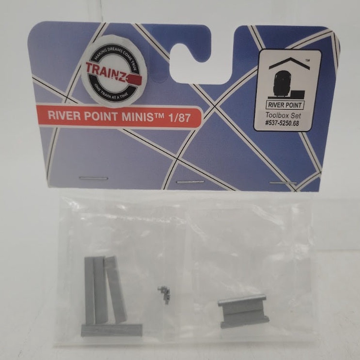 River Point Station 537-5250.68 HO Scale Minis Matte Silver Detail Set Toolbox