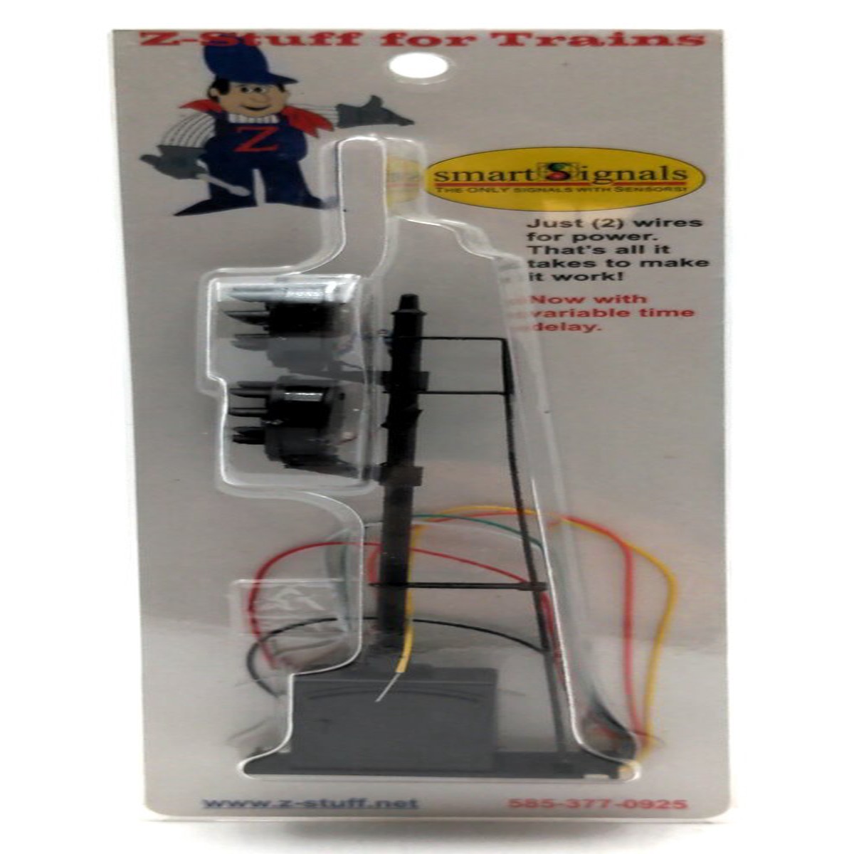 Z-Stuff DZ060 O Dual Head Pennsylvania Railroad (PRR) Style Position Signal
