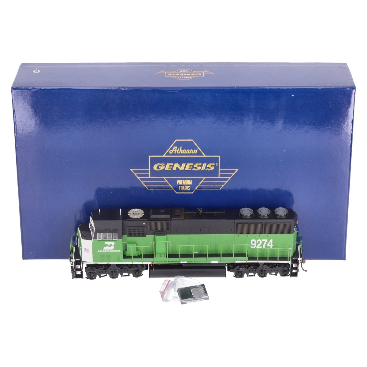 Athearn G67322 HO Scale Burlington Northern SD60M Diesel Locomotive #9274 NIB