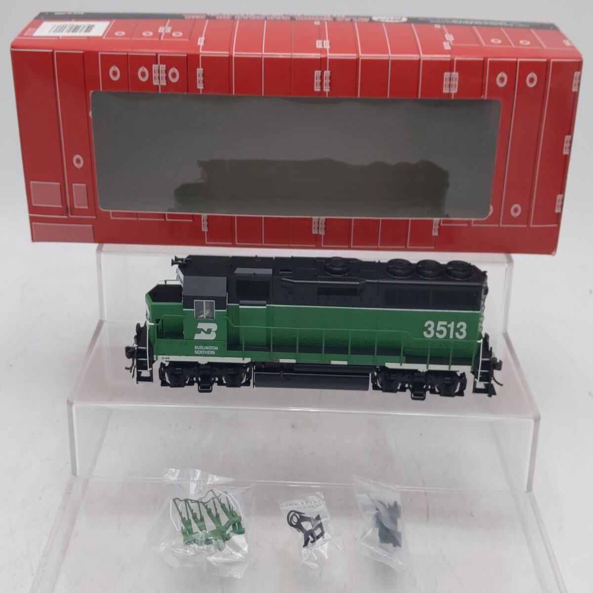 Atlas 8901 HO Scale Burlington Northern GP-40 Diesel Locomotive #3513 LN/Box