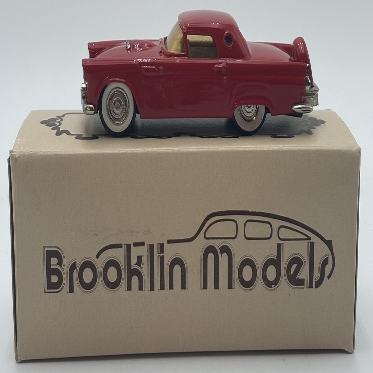 Brooklin Models 13 1:43 Red 1956 Ford Thunderbird