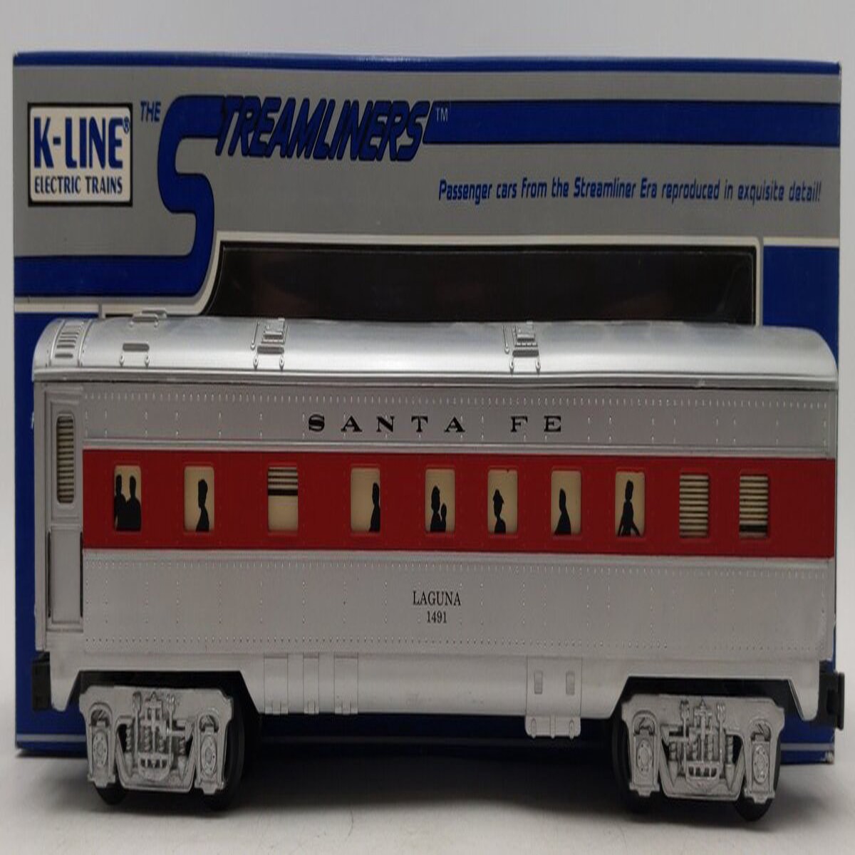 K-Line K1491 O Santa Fe "Laguna" Streamliner Pullman Car #1491 EX/Box