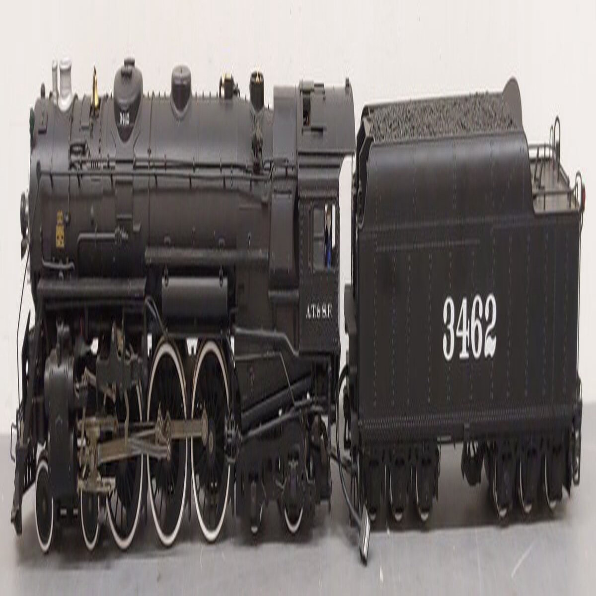 USA Trains R20003S G ATSF J-1E 4-6-4 Hudson Steam locomotive w/Tender #3462 EX