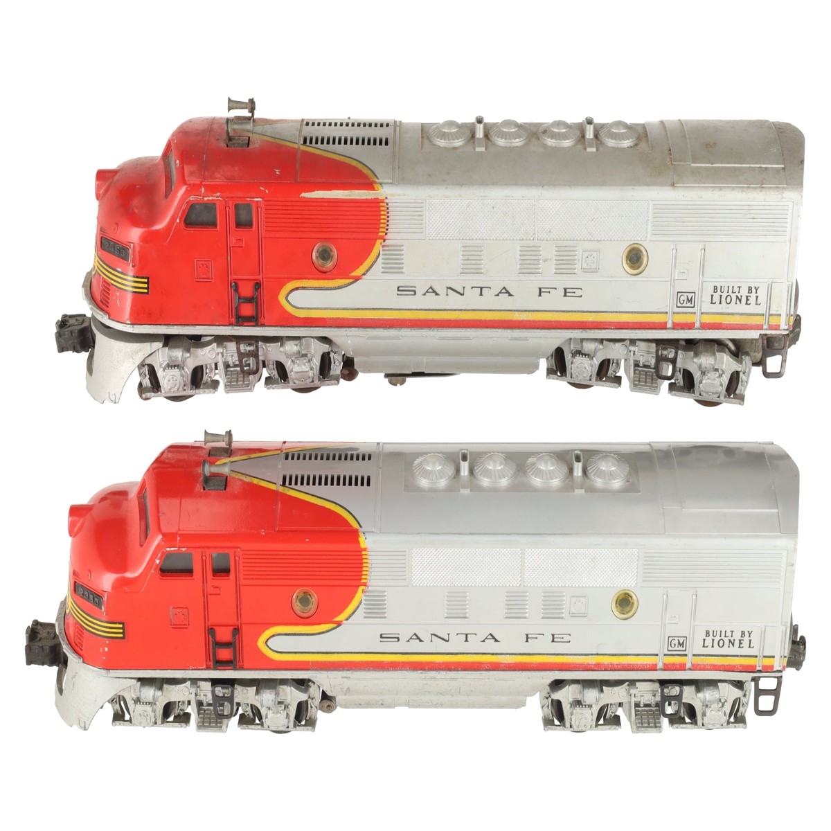 Lionel 2353 Vintage O Santa Fe F-3 AA Diesel Locomotive Set #2353 VG