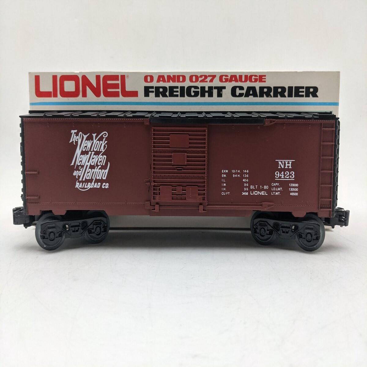 Lionel 6-9423 O Gauge New York, New Haven & Hartford Boxcar #9423 EX/Box