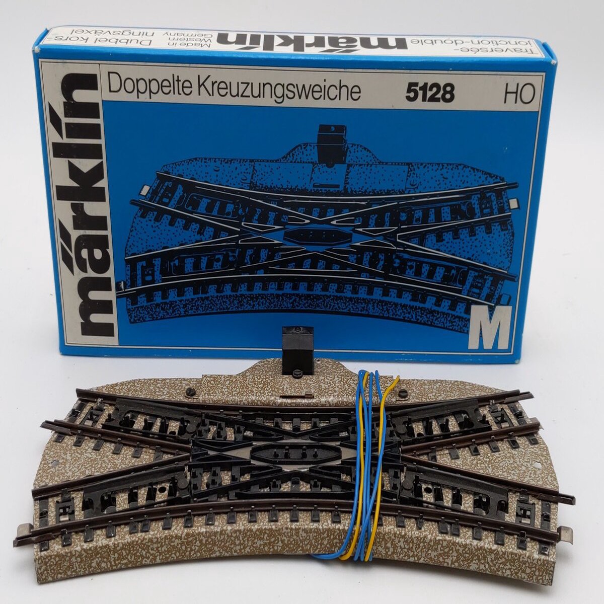 Marklin 5128 HO Scale Double Slip Switch EX/Box