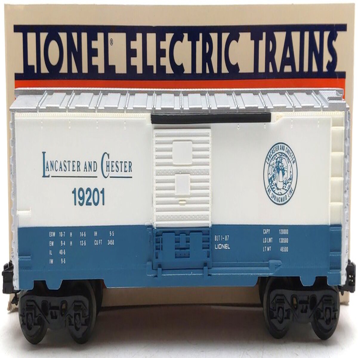 Lionel 6-19201 O Gauge Lancaster & Chester Boxcar #19201 EX/Box