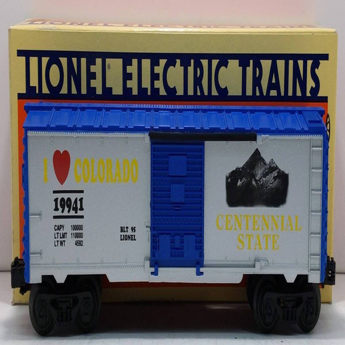Lionel 6-19941 O Gauge "I Love Colorado" Boxcar LN/Box