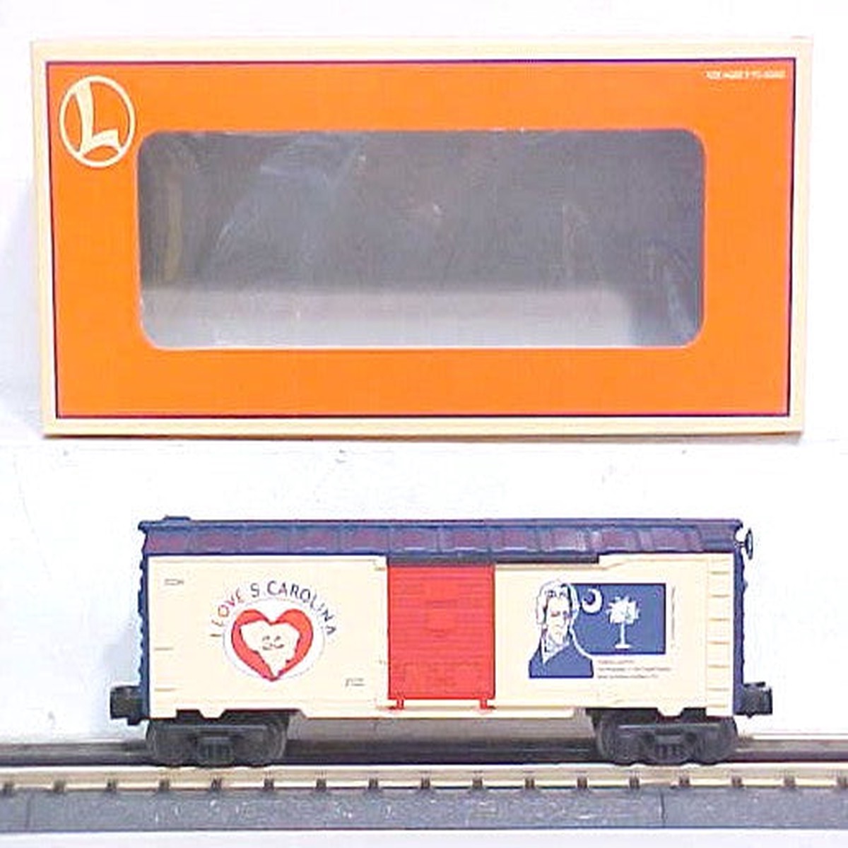 Lionel 6-19987 O Gauge I Love South Carolina Boxcar LN/Box