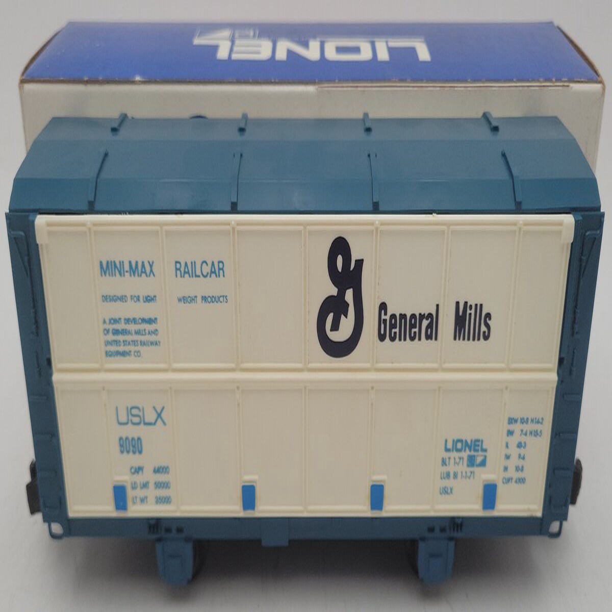 Lionel 6-9090 O Gauge General Mills Boxcar #9090 EX/Box